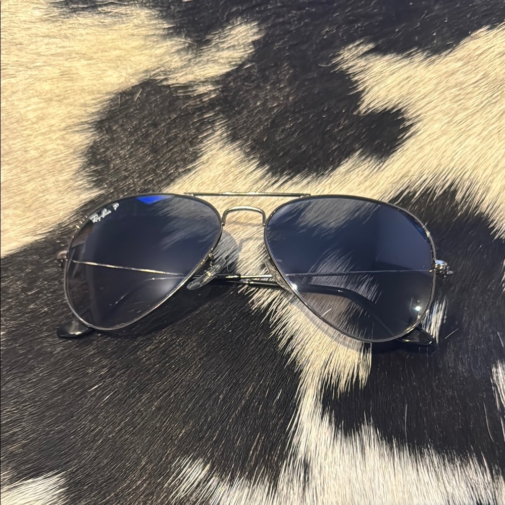 Ray Ban Polarized Aviator 55mm RB3025. 004/78  55014 135 3P